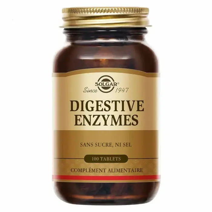 SOLGAR DIGESTIVE ENZYME 100 TAB Lariboisière Shop