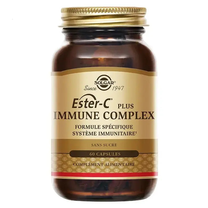 SOLGAR ESTER-C PLUS IMMUNE COMPLEX CAPS60 Lariboisière Shop