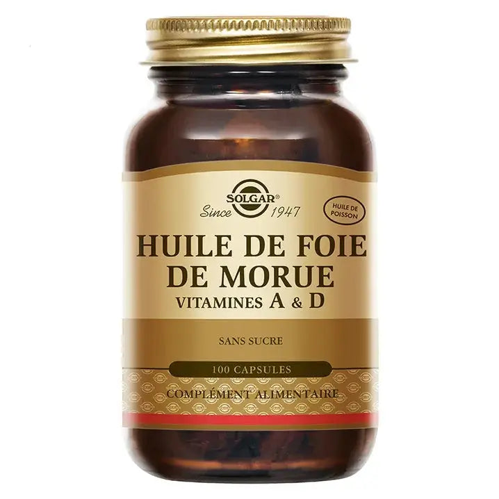 SOLGAR HUILE DE FOIE DE MORUE Lariboisière Shop