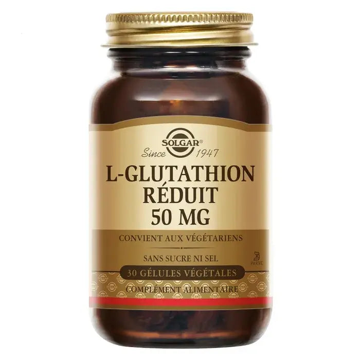 SOLGAR L-GLUTATHION 30GEL Lariboisière Shop