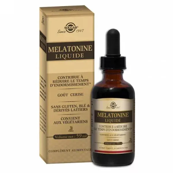 SOLGAR MELATONINE LIQUIDE 59ML Lariboisière Shop