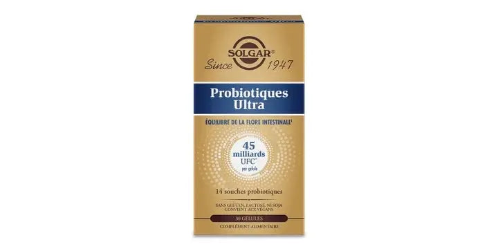 SOLGAR Probiotiques Ultra – 30 Gélules Lariboisière Shop