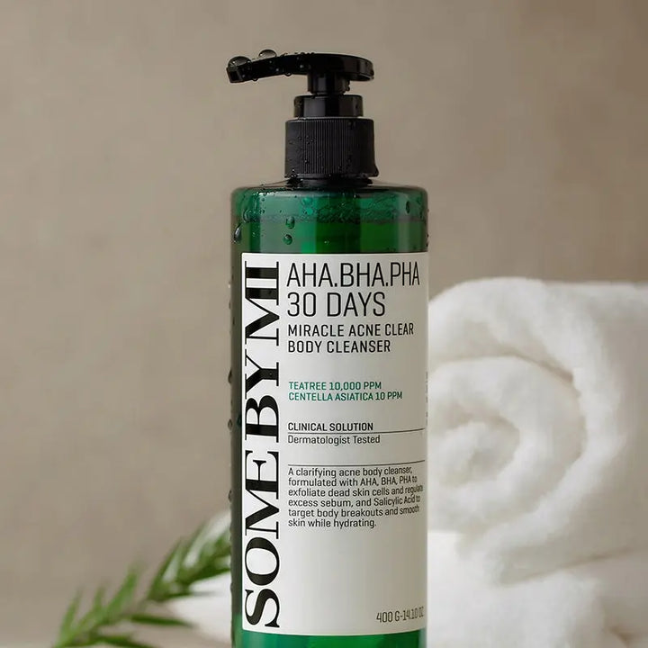 SOME BY MI - AHA BHA PHA 30 Days Miracle Acne Clear Body Cleanser 400 ml Pharmacie Lariboisière Shop