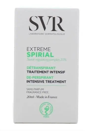 SVR Spirial Extrême Détranspirant Intensif 20 ml Lariboisière Shop