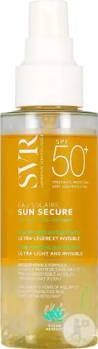SVR - Sun Secure Eau Solaire Hydratante IP50+ Ultra-Léger Et Invisible Flacon Pompe - 100ml Lariboisière Shop