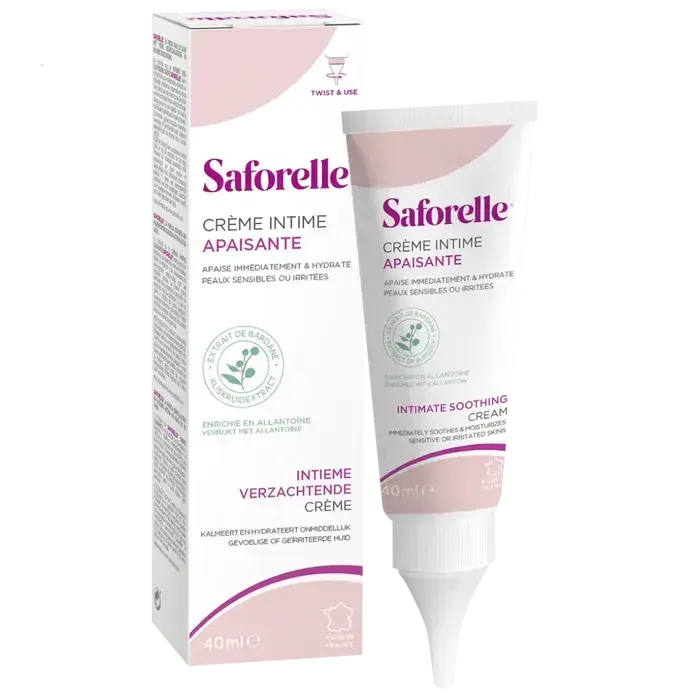 Saforelle - Crème Apaisante Intime Irritations & Quotidien - 40ml Lariboisière Shop