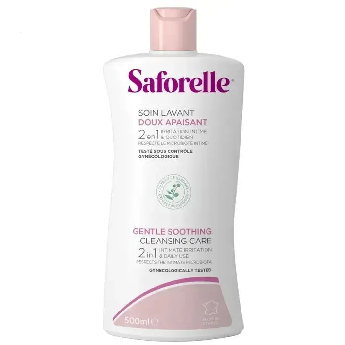 Saforelle - Soin Lavant Doux - Irritations & Quotidien - 500ml Lariboisière Shop