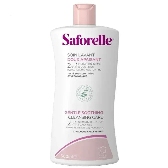 Saforelle - Soin Lavant Doux - Irritations & Quotidien - 500ml Lariboisière Shop