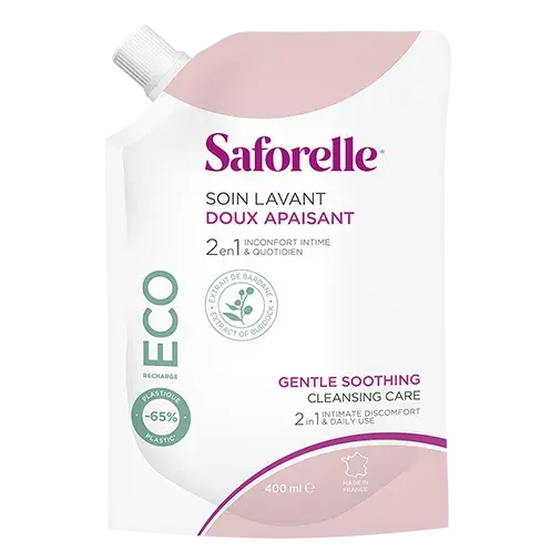 Saforelle - Soin Lavant Doux Irritations & Quotidien Ecorecharge - 400ml Lariboisière Shop