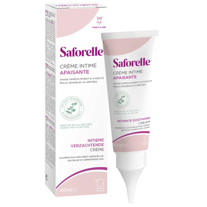 Saforelle - Crème Apaisante Intime Irritations & Quotidien - 40ml