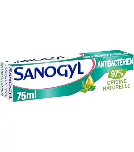 Sanogyl Dentifrice Sauge & Eucalyptus – Hygiène Bucco-Dentaire Quotidienne Lariboisière Shop
