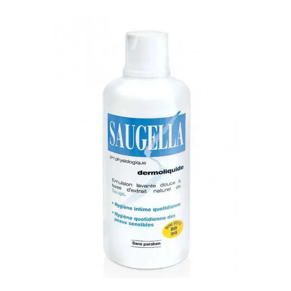 Saugella - Dermoliquide Emulsion Lavante - 750ml Lariboisière Shop