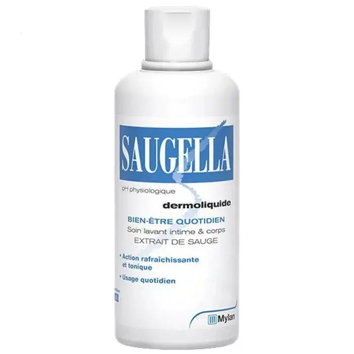 Saugella - Dermoliquide Soin Lavant Intime & Corps - 500ml Lariboisière Shop