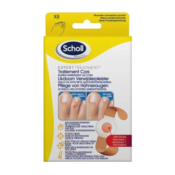 Scholl - EXPERTREATMENT - Pansements Coricides Traitement Cors - 8 Unités Lariboisière Shop