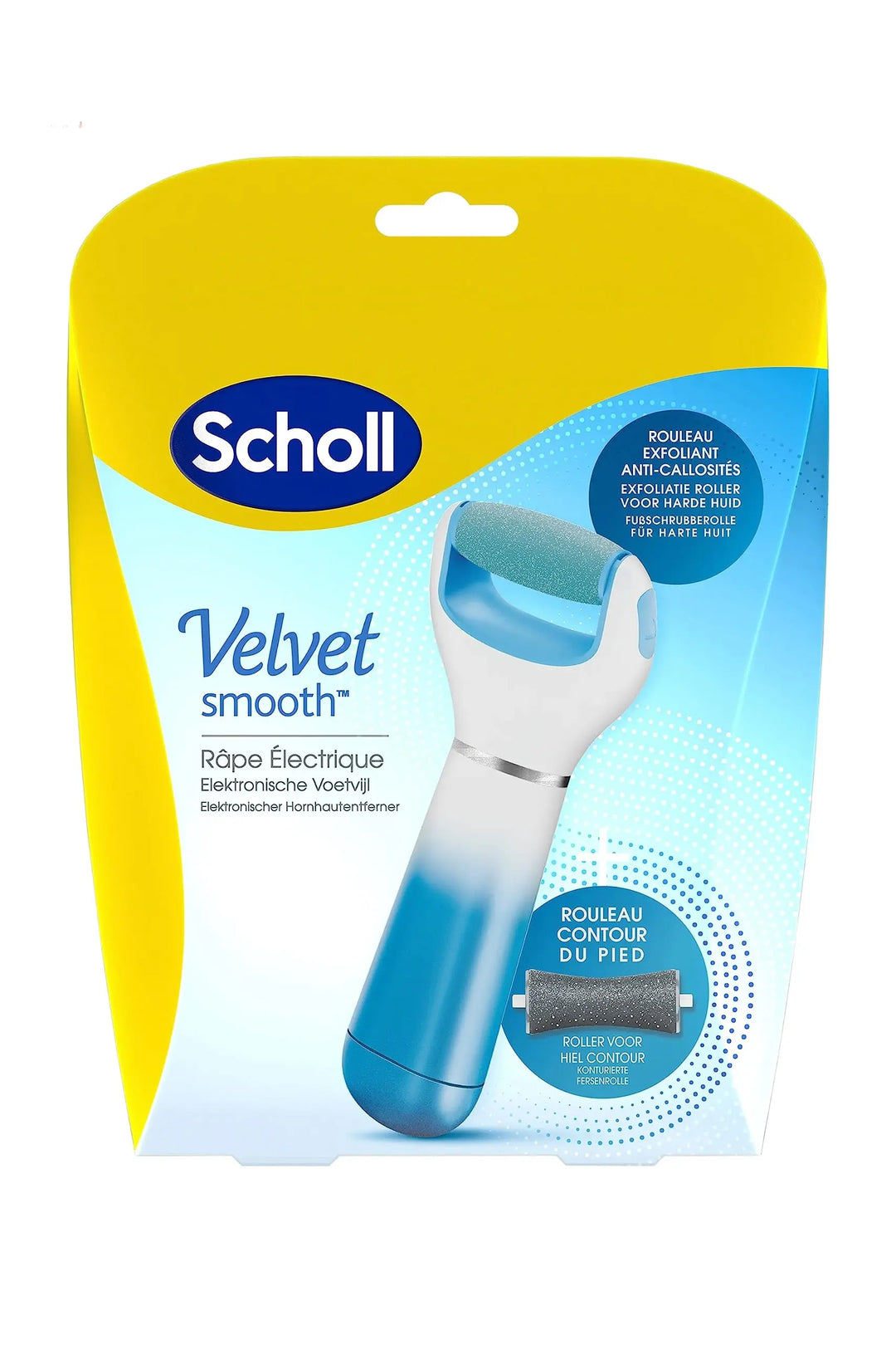Scholl Velvet Smooth Râpe Électrique Anti-Callosités Lariboisière Shop