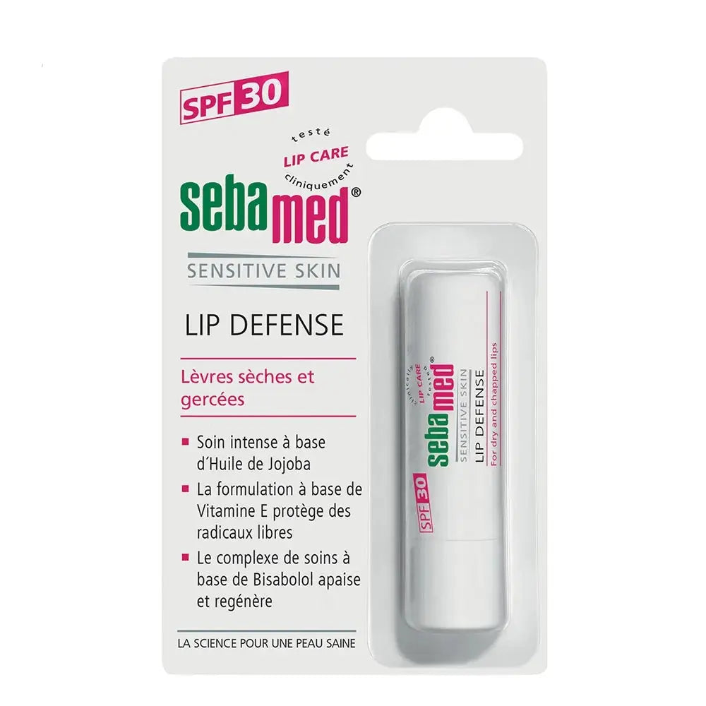 Sebamed - Sensitive Skin Lip Defense Stick à lèvres - SPF30 4.8g Lariboisière Shop