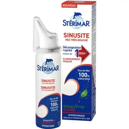 Stérimar - Sinusite Nez Très Bouché - 50 ml Lariboisière Shop
