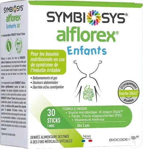 Symbiosys - Alflorex Enfants - 30 Sticks Lariboisière Shop
