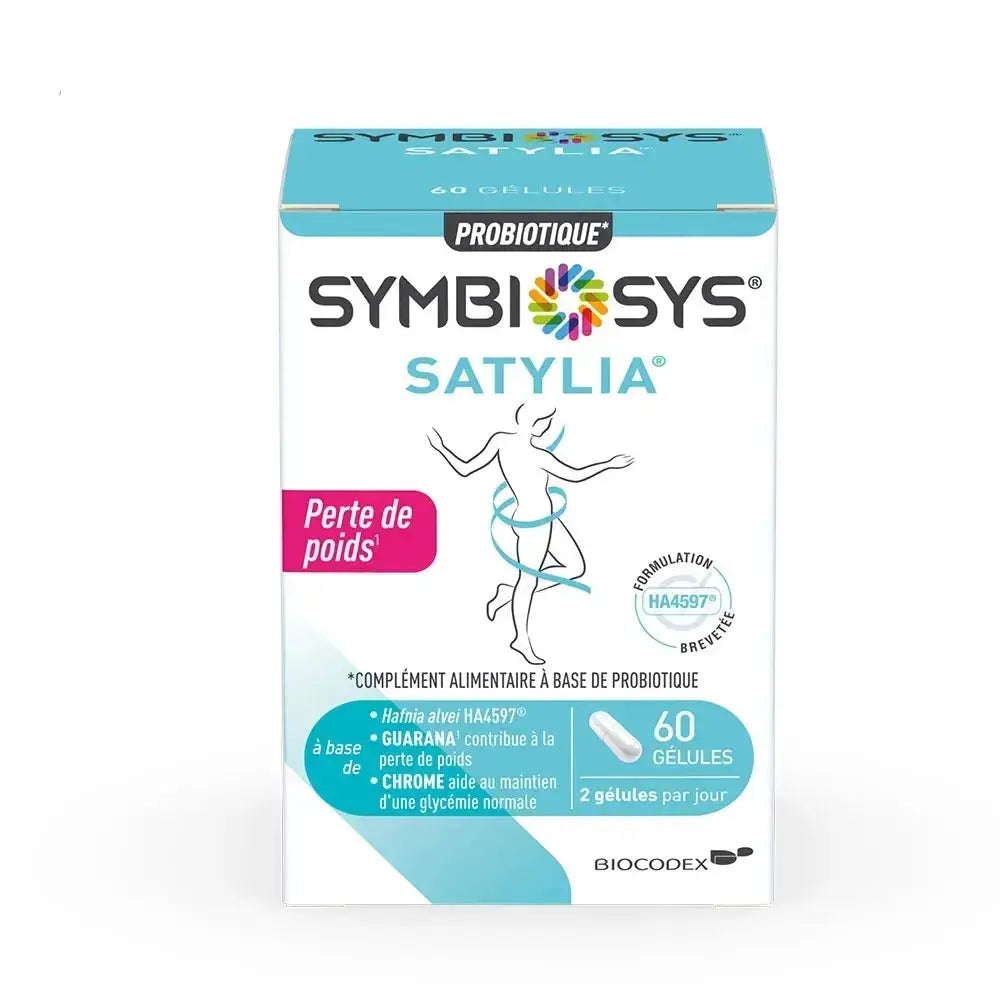 Symbiosys - Satylia Perte de poids Chrome et Zinc - 60 gélules Lariboisière Shop