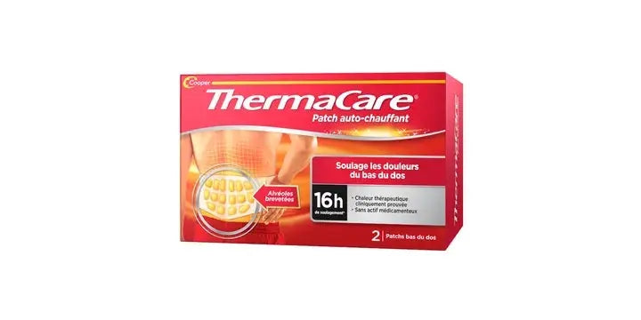 THERMACARE PATCH CHAUFFE DOS BTE 2 Lariboisière Shop