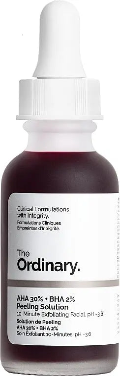 The Ordinary AHA 30% + BHA 2% Peeling Solution Lariboisière Shop