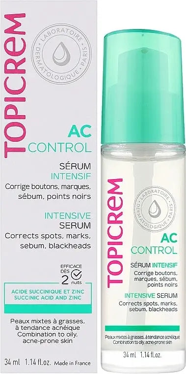 Topicrem AC Control Sérum Intensif 34 ml Lariboisière Shop
