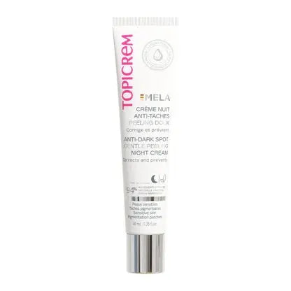 Topicrem MELA Crème Nuit Anti-Taches Peeling Doux 40 ml Lariboisière Shop