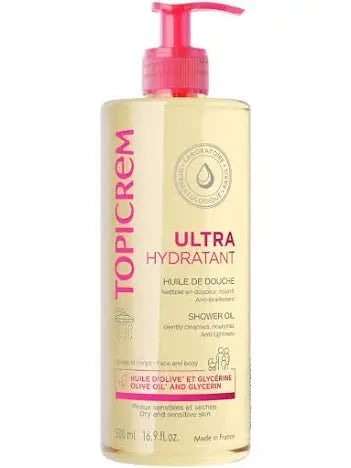 Topicrem Ultra-Hydratant Huile de Douche 500 ml Lariboisière Shop