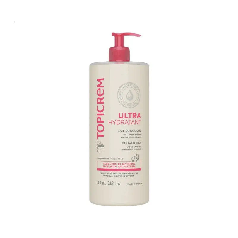 Topicrem Ultra-Hydratant Lait de Douche 1 L Lariboisière Shop