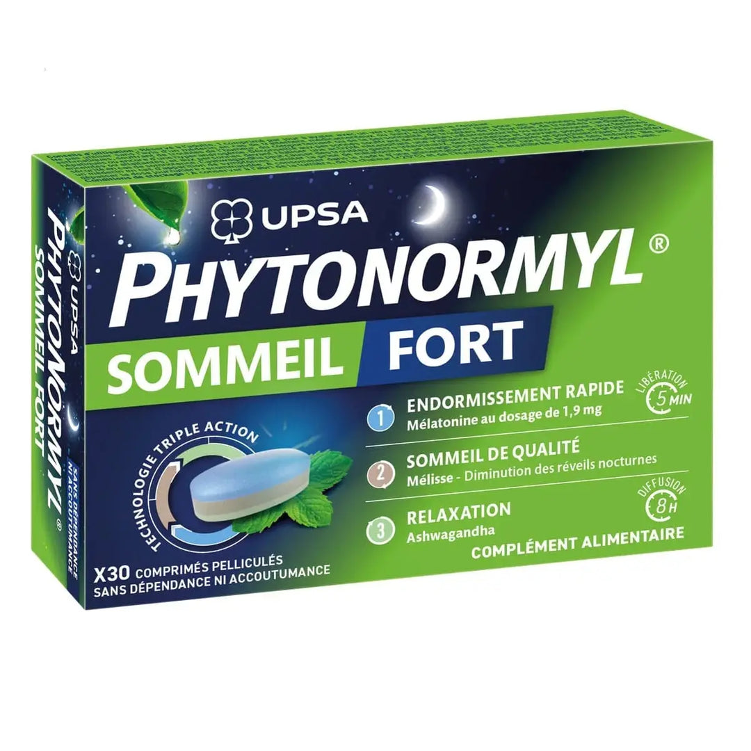 UPSA PHYTONORMYL FORT – Sommeil 30 Comprimés Lariboisière Shop