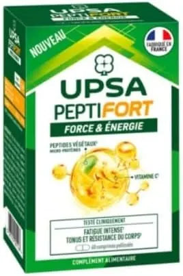 UPSA PeptiFort Force & Énergie – 60 Comprimés Lariboisière Shop