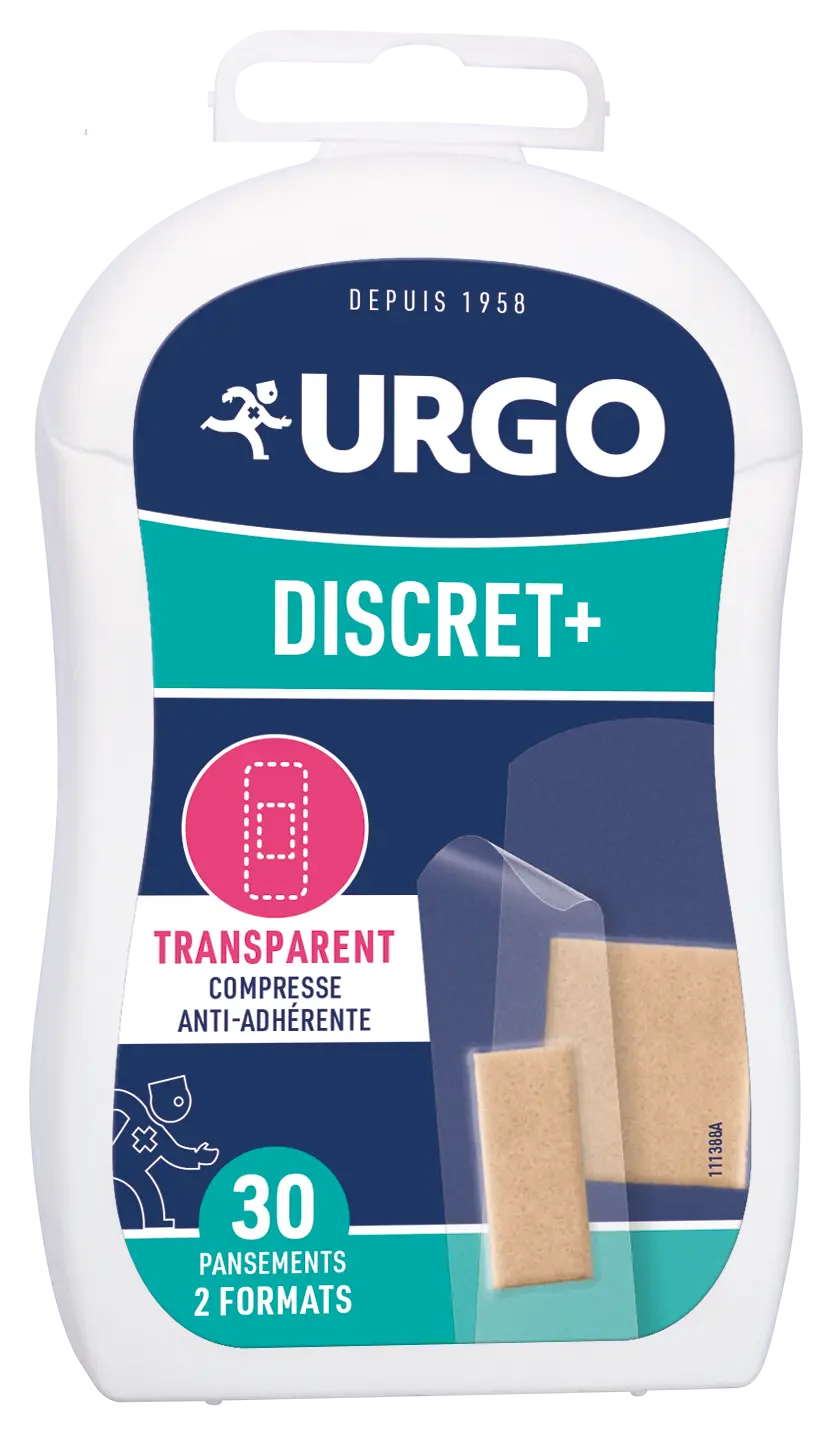 URGO Pansements Discrets & Transparents Boîte 30 Lariboisière Shop