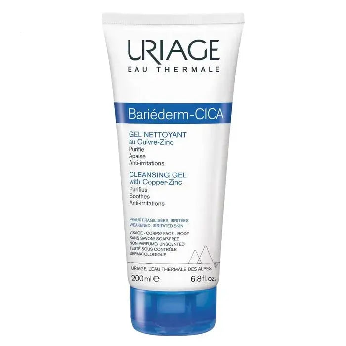 URIAGE Bariéderm-CICA Gel Nettoyant – 200 ml Lariboisière Shop