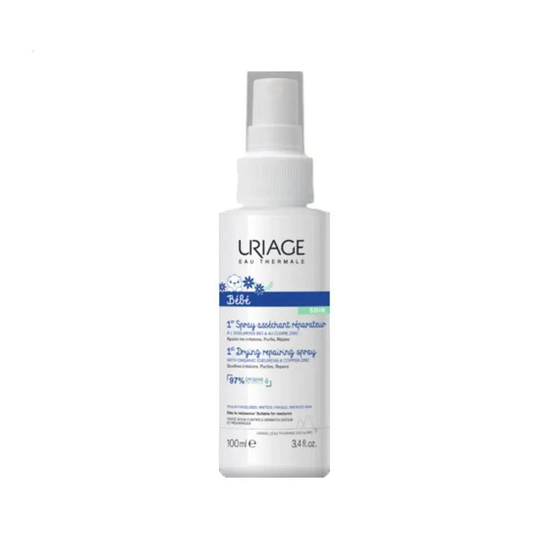 URIAGE Bébé 1er Spray Cu-Zn+ Asséchant Réparateur – 100 ml Lariboisière Shop