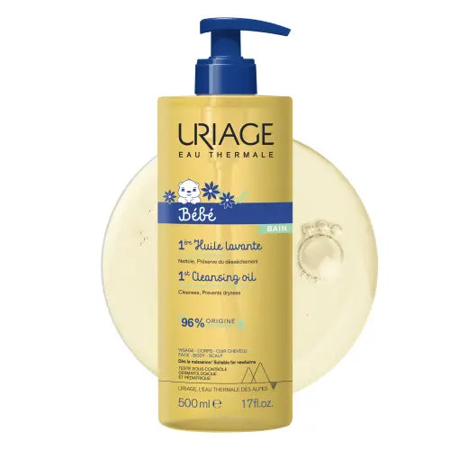 URIAGE Bébé 1ère Huile Lavante Apaisante – 500 ml Lariboisière Shop