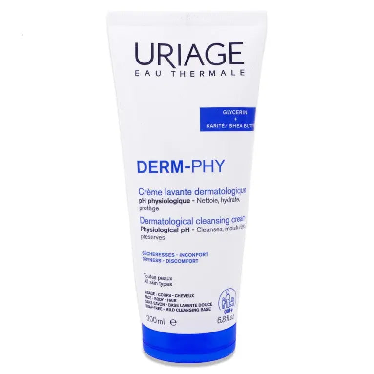 URIAGE DERM-PHY Crème Lavante Dermatologique – 200 ml Lariboisière Shop