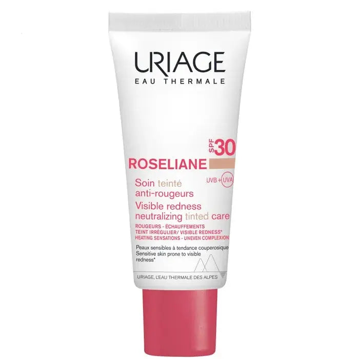 URIAGE Roséliane CC Cream SPF30 – Soin Teinté Anti-Rougeurs – 40 ml Lariboisière Shop