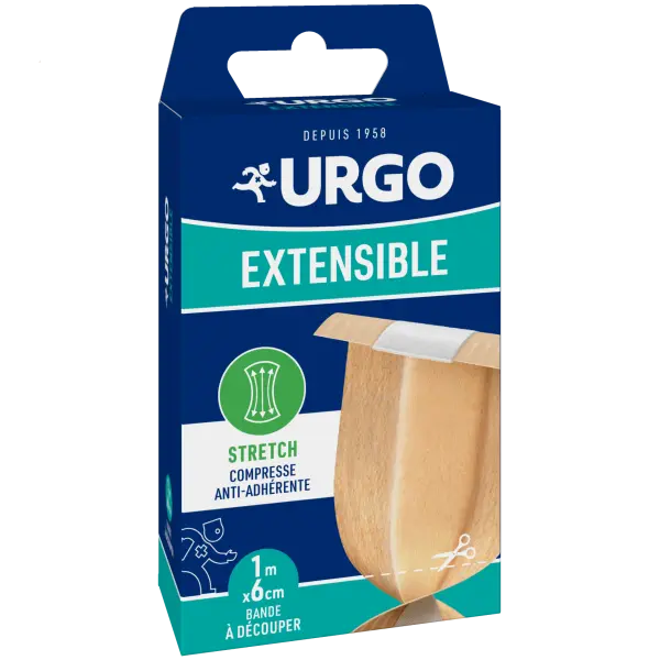Urgo Bande Multi-Extensible 1 m x 6 cm Lariboisière Shop