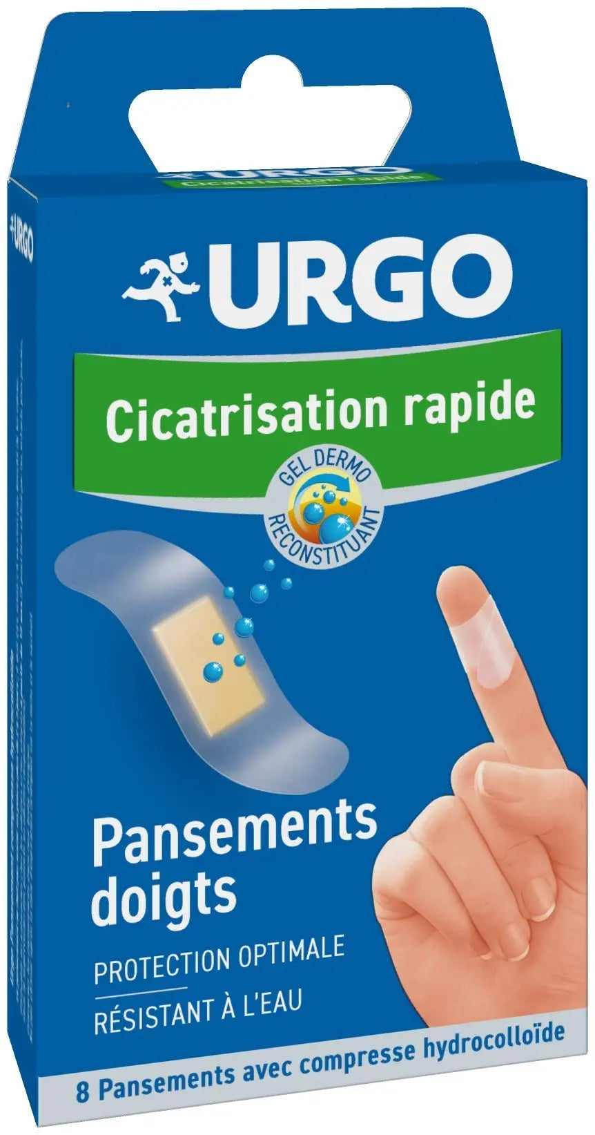 Urgo Cicatrisation Rapide Doigt 8 pansements Lariboisière Shop