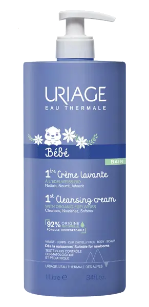 Uriage Bébé 1ère Crème Lavante 1 L Lariboisière Shop