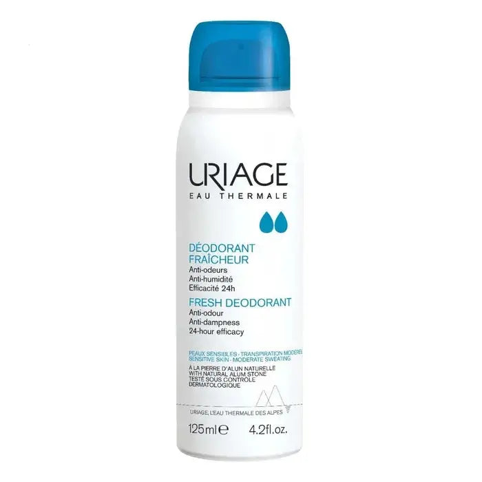 Uriage Déodorant Fraîcheur Aérosol 125 ml Lariboisière Shop