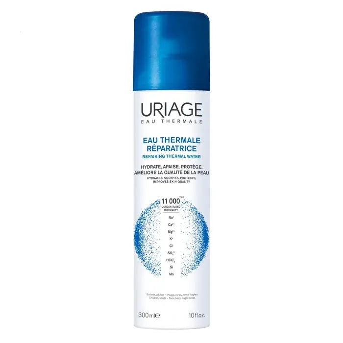 Uriage - EAU THERMALE REPARATRICE - Spray Hydratant Apaisant et Protecteur - Visage et Corps - Tous Types de Peaux - 300ml Lariboisière Shop