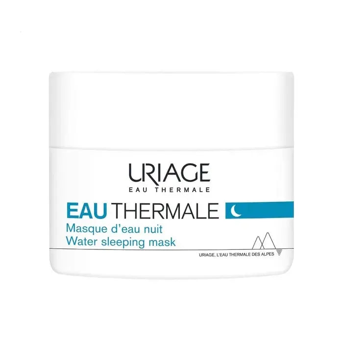 Uriage - EAU THERMALE – Masque d’Eau Nuit Hydratant - Visage - Peaux Déshydratées - 50ml Lariboisière Shop