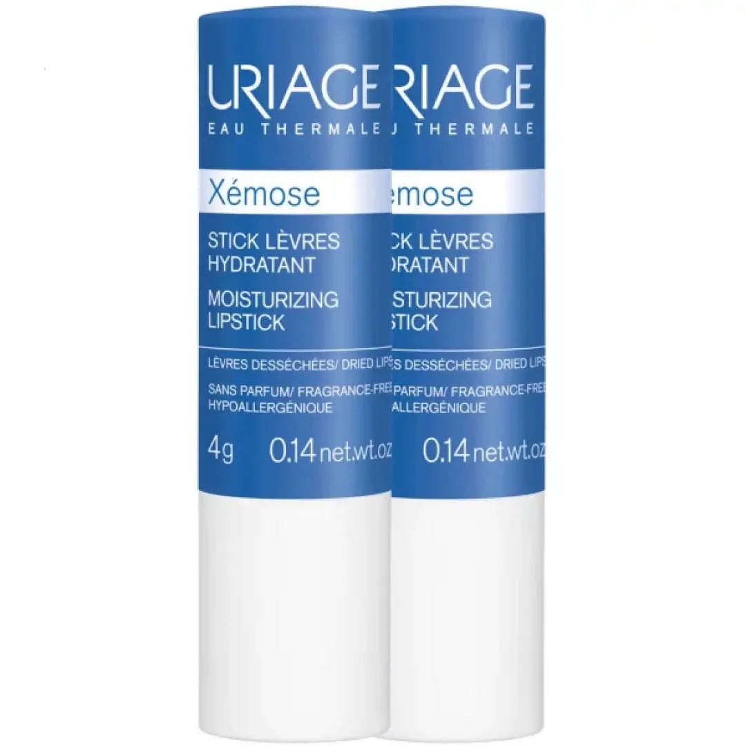Uriage - Xémose Stick Lèvres Hydratant - 2 x 4 g Lariboisière Shop