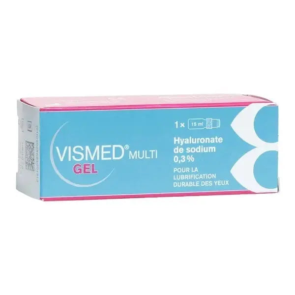 VISMED® GEL MULTI – Gel ophtalmique lubrifiant multidose pour yeux secs Lariboisière Shop