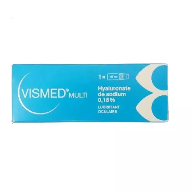 VISMED® MULTI Collyre 15 ml – Lubrifiant oculaire pour sécheresse oculaire modérée à sévère Lariboisière Shop