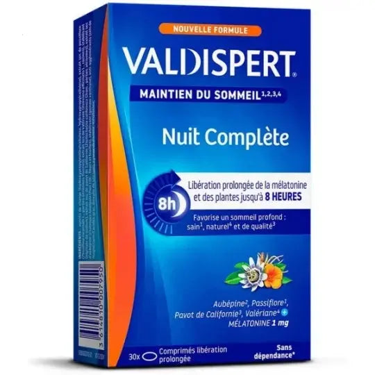 Valdispert - Nuit Complète - x30 comprimés Lariboisière Shop