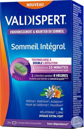 Valdispert Sommeil Intégral – 30 Comprimés Lariboisière Shop