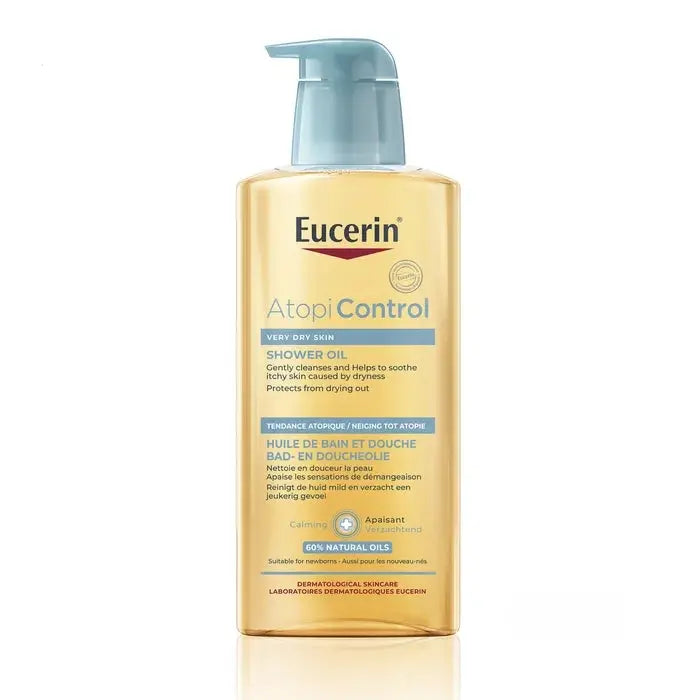 huile de douche Eucerin AtopiControl 400 ml Lariboisière Shop